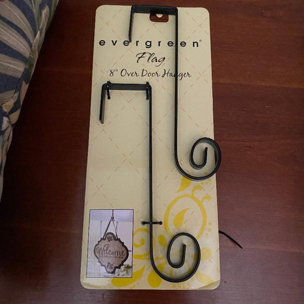 Black Over-the-Door Hanger (Both are New. One is still in original packaging.)